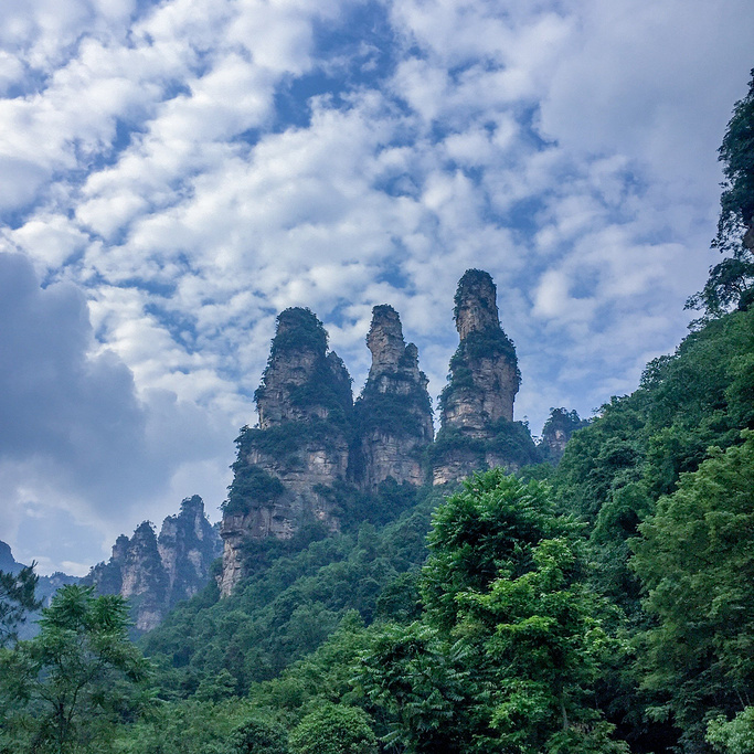 张家界旅游攻略三日游 - 三姐妹峰