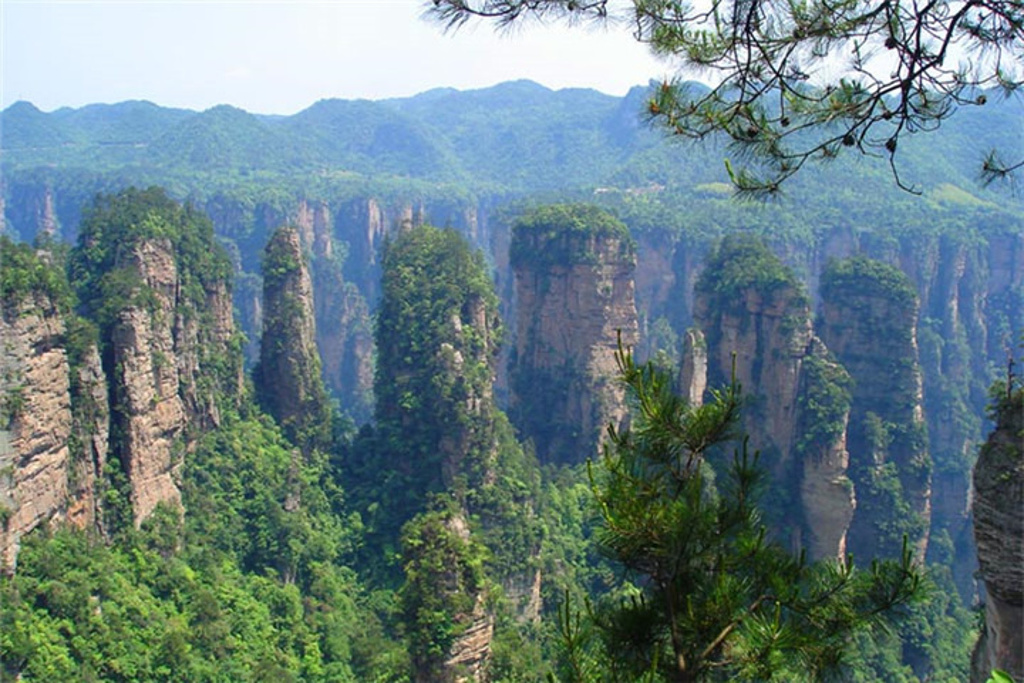 湖南张家界旅游景点 - 天桥遗墩