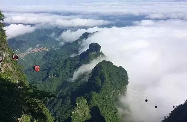 天门山索道 