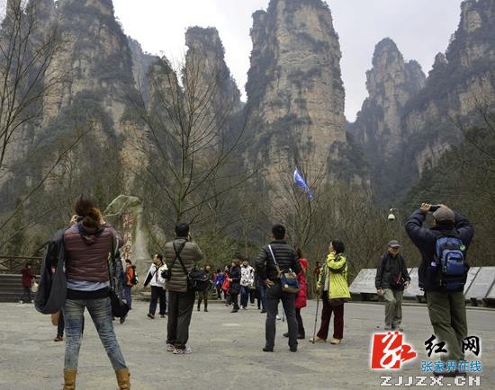 武陵源景区新年首月旅游接待同比翻番