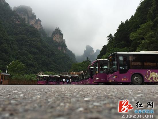 张家界武陵源景区雨季汛期接待无碍（组图）