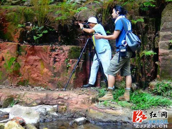 张家界地貌风光将“走进”香港电视专题片