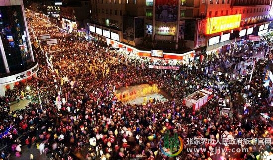 张家界旅游门票 - 2017年“美丽张家界 欢乐元宵节”元宵灯会设4组大型灯组 展示特色文化