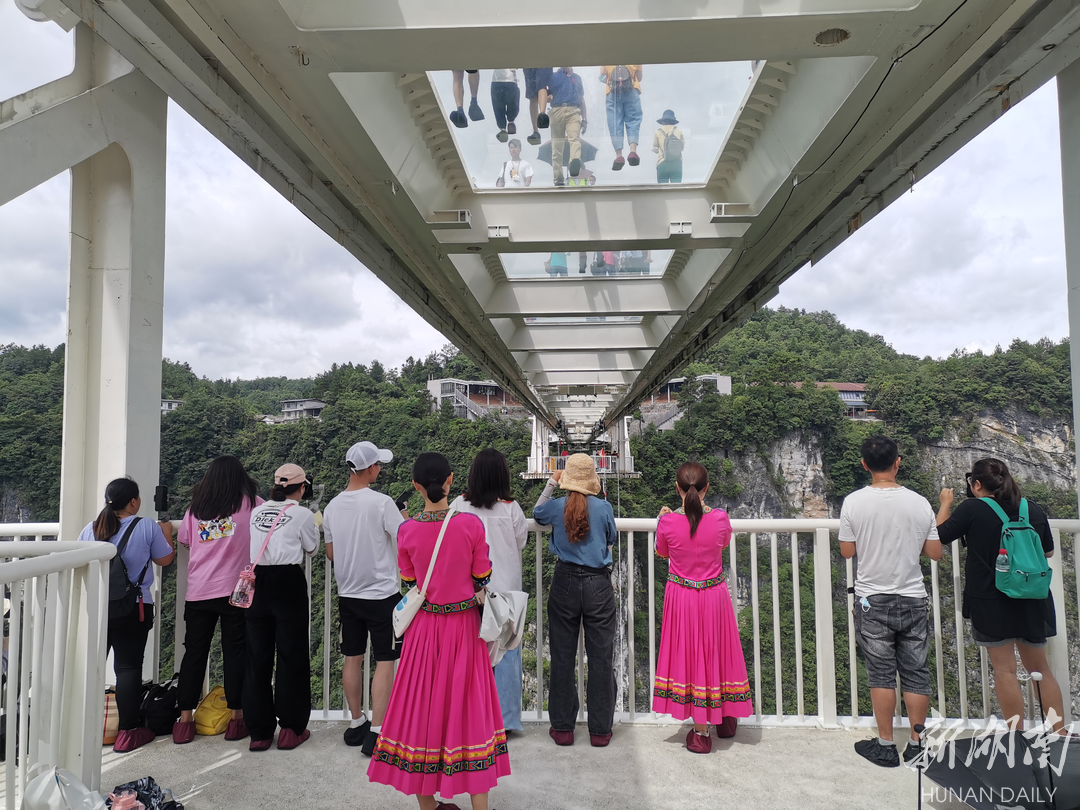 张家界大峡谷景区成功举办首次抖音直播活动